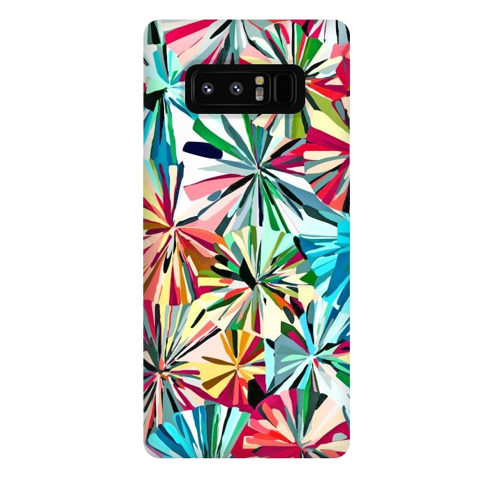 Galaxy Note 8 StrongFit Paper Fans Abstract by Uma Prabhakar Gokhale