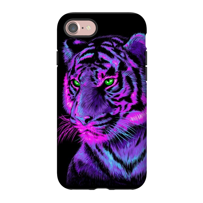 iPhone 7 StrongFit Lilac tiger by Alberto