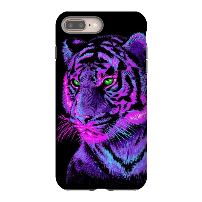 iPhone 7 plus StrongFit Lilac tiger by Alberto