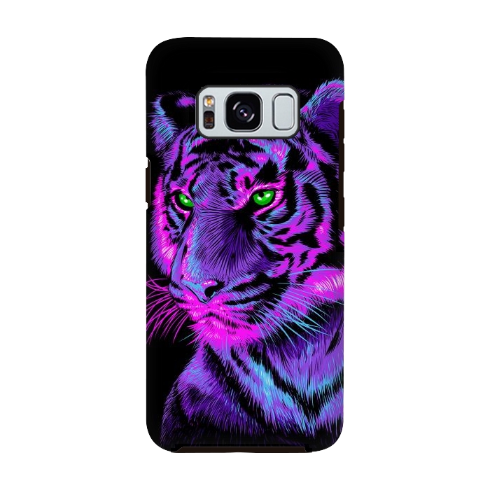 Galaxy S8 StrongFit Lilac tiger by Alberto