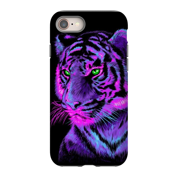 iPhone 8 StrongFit Lilac tiger by Alberto