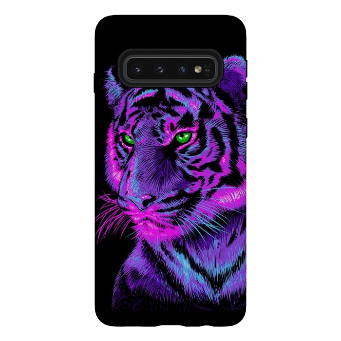 Galaxy S10 StrongFit Lilac tiger by Alberto