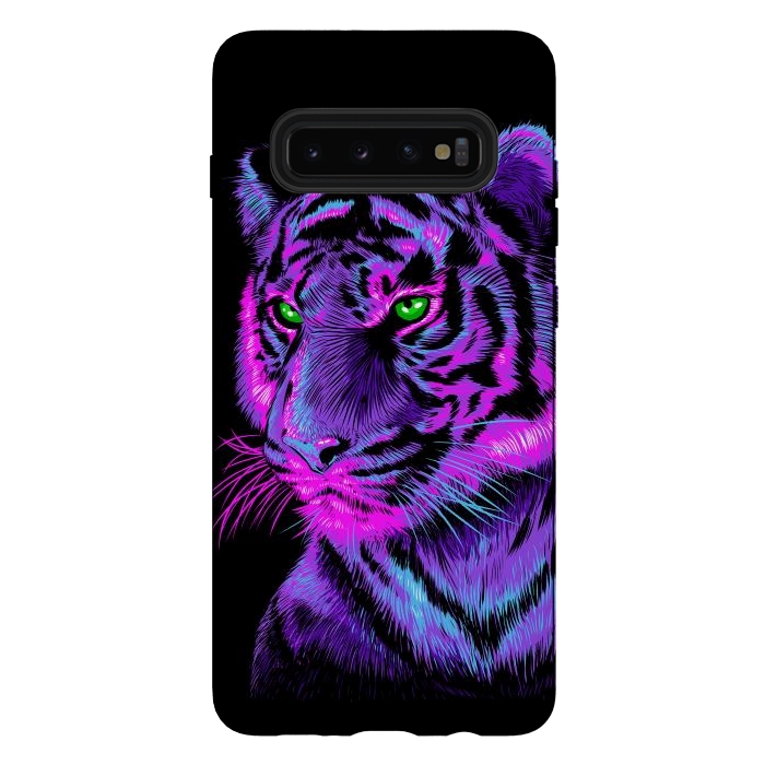 Galaxy S10 plus StrongFit Lilac tiger by Alberto