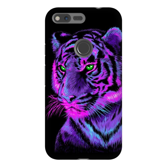 Pixel XL StrongFit Lilac tiger by Alberto