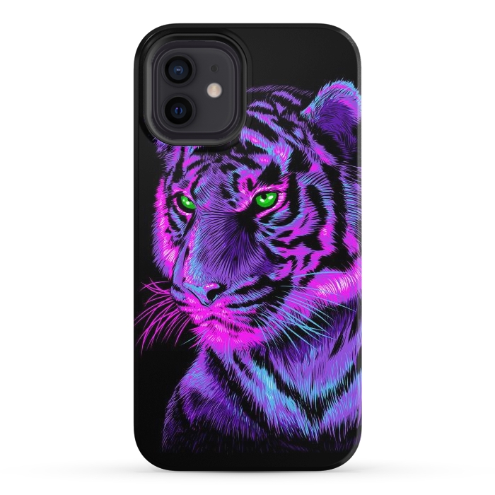 iPhone 12 StrongFit Lilac tiger por Alberto