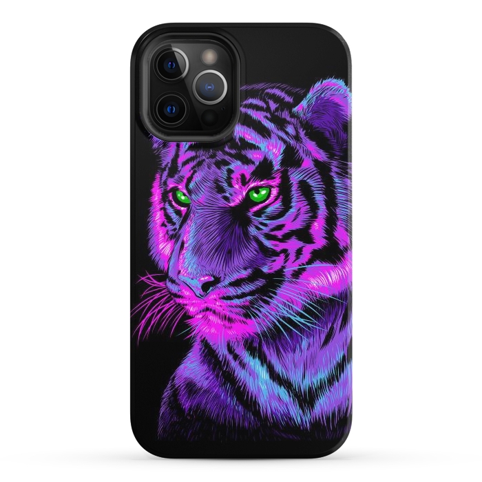 iPhone 12 Pro StrongFit Lilac tiger by Alberto