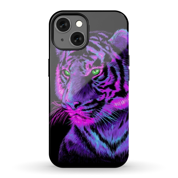 iPhone 13 StrongFit Lilac tiger by Alberto