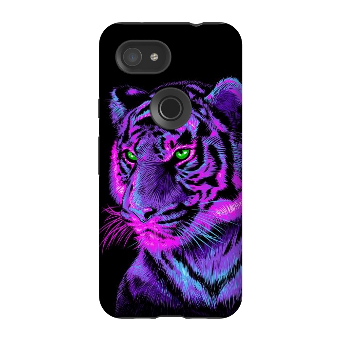 Pixel 3A StrongFit Lilac tiger by Alberto
