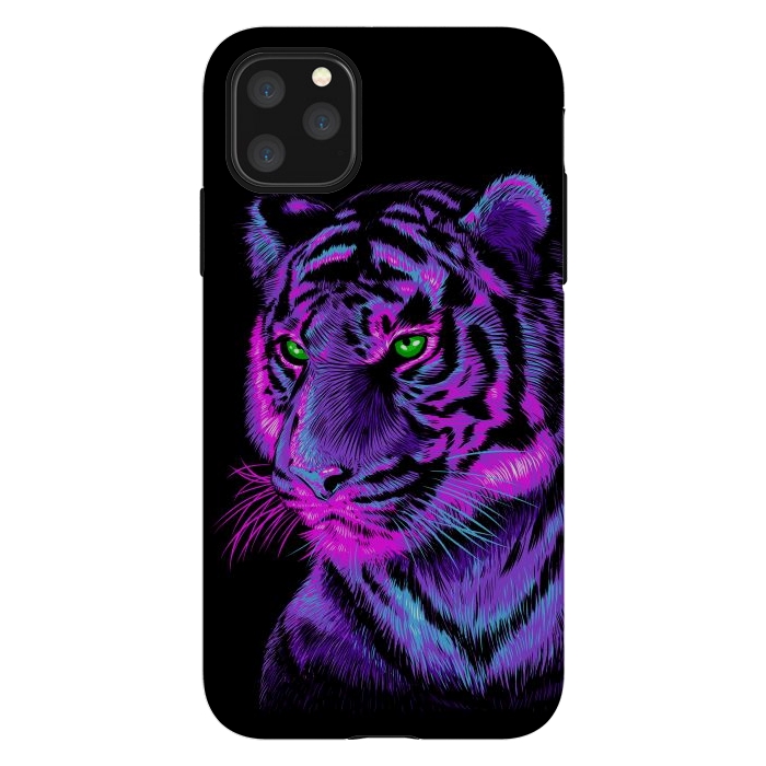 iPhone 11 Pro Max StrongFit Lilac tiger by Alberto