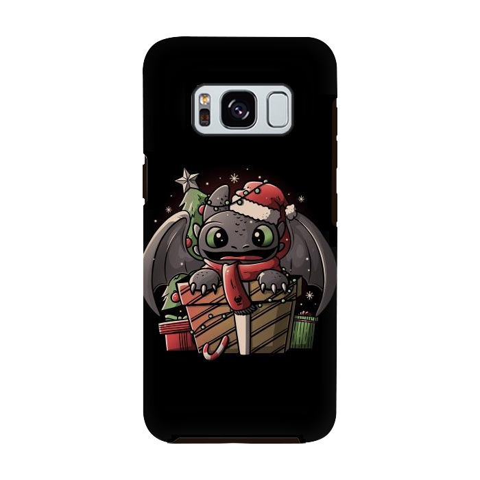 Galaxy S8 StrongFit Dragon Anatomy Cute Funny Dragon Gift by eduely