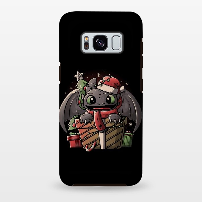 Galaxy S8 plus StrongFit Dragon Anatomy Cute Funny Dragon Gift by eduely