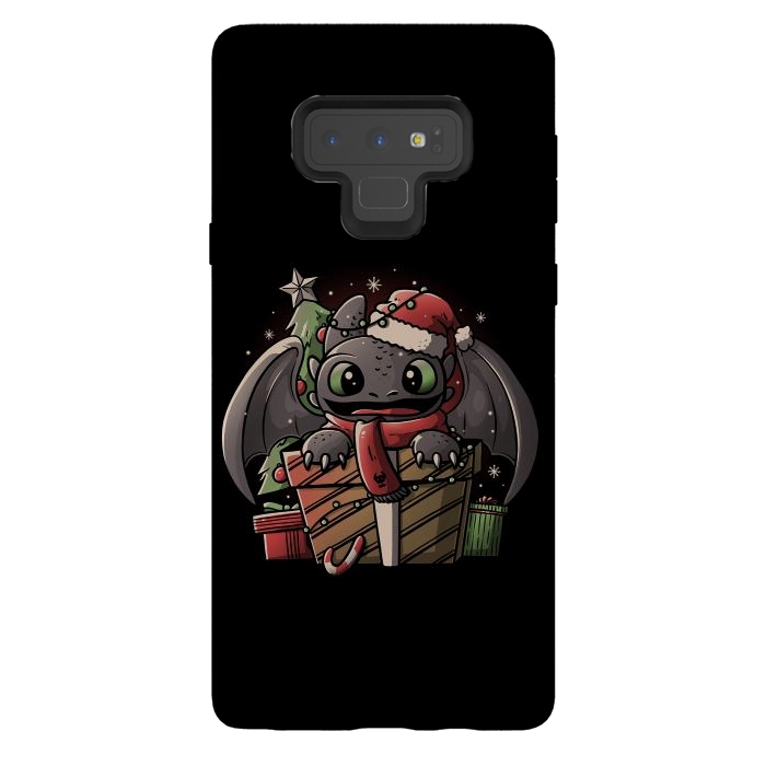 Galaxy Note 9 StrongFit Dragon Anatomy Cute Funny Dragon Gift by eduely