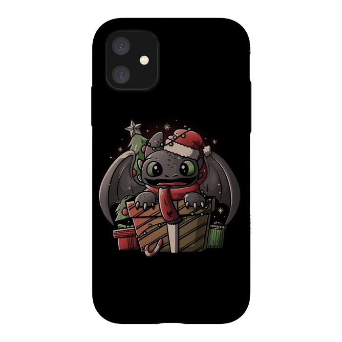 iPhone 11 StrongFit Dragon Anatomy Cute Funny Dragon Gift by eduely