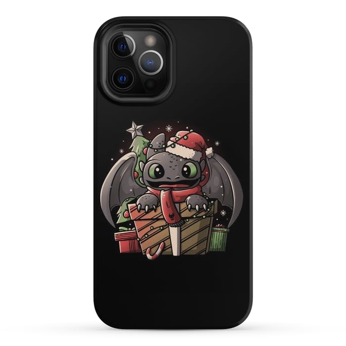 iPhone 12 Pro StrongFit Dragon Anatomy Cute Funny Dragon Gift by eduely