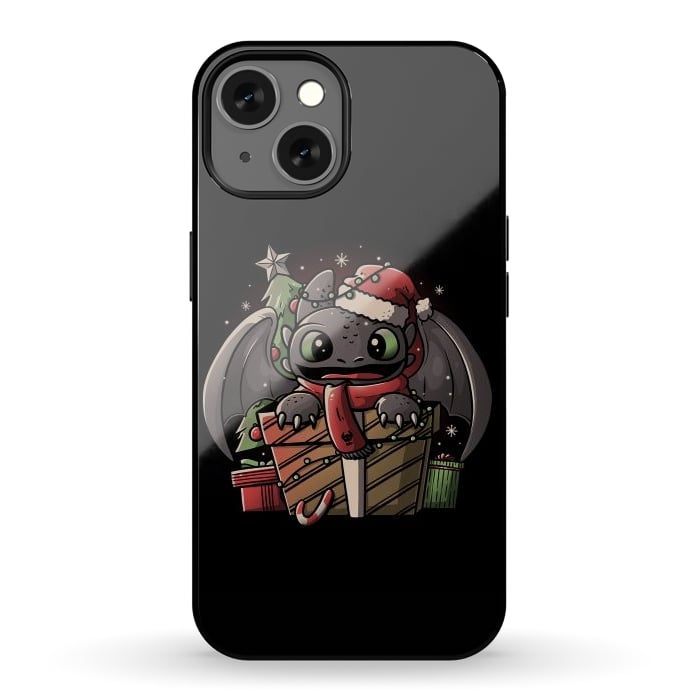 iPhone 13 StrongFit Dragon Anatomy Cute Funny Dragon Gift by eduely