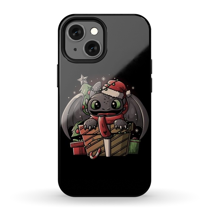 iPhone 13 mini StrongFit Dragon Anatomy Cute Funny Dragon Gift by eduely