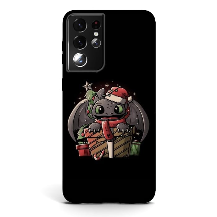 Galaxy S21 ultra StrongFit Dragon Anatomy Cute Funny Dragon Gift by eduely