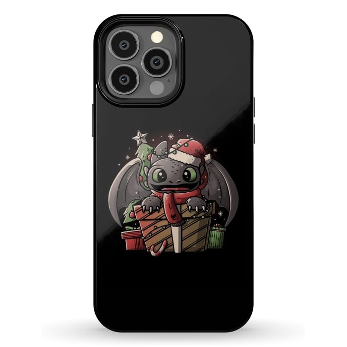 iPhone 13 Pro Max StrongFit Dragon Anatomy Cute Funny Dragon Gift by eduely