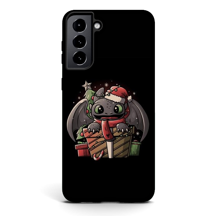Galaxy S21 StrongFit Dragon Anatomy Cute Funny Dragon Gift by eduely