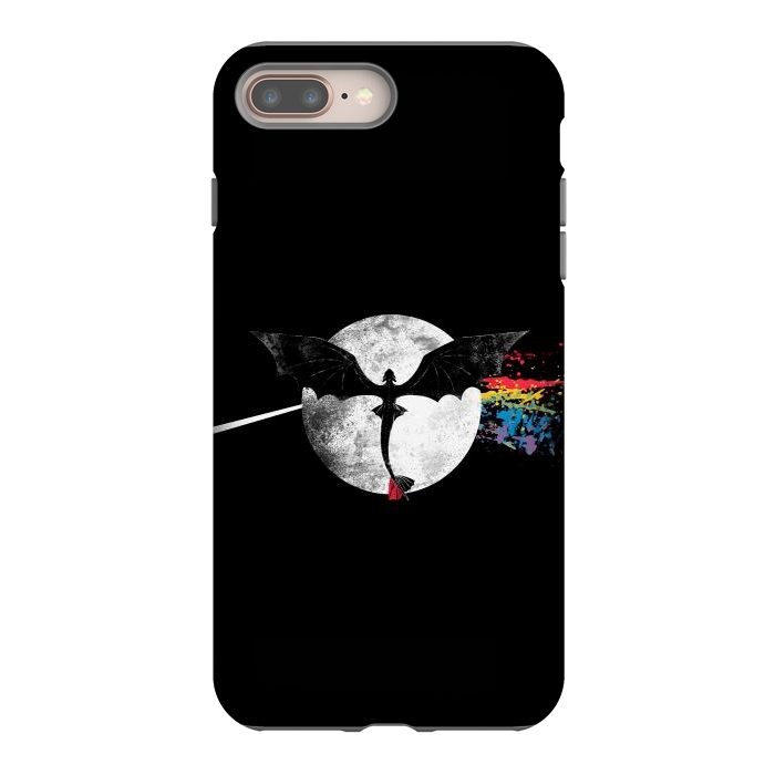 iPhone 7 plus StrongFit Dragon Side of the Moon Cute Funny Gift by eduely