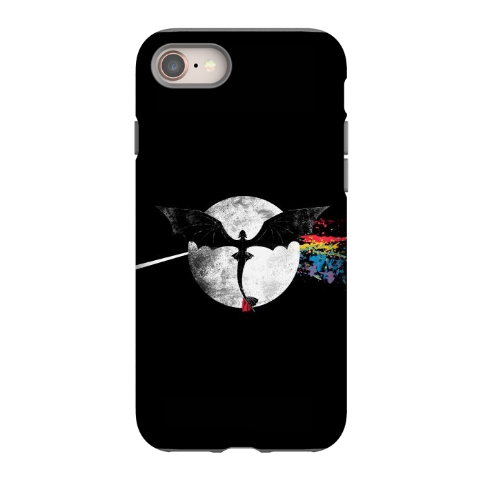 iPhone SE StrongFit Dragon Side of the Moon Cute Funny Gift by eduely