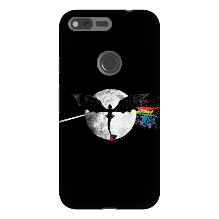Pixel XL StrongFit Dragon Side of the Moon Cute Funny Gift by eduely
