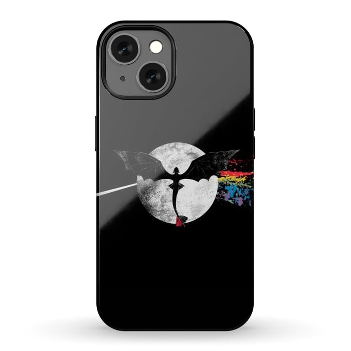 iPhone 13 StrongFit Dragon Side of the Moon Cute Funny Gift by eduely
