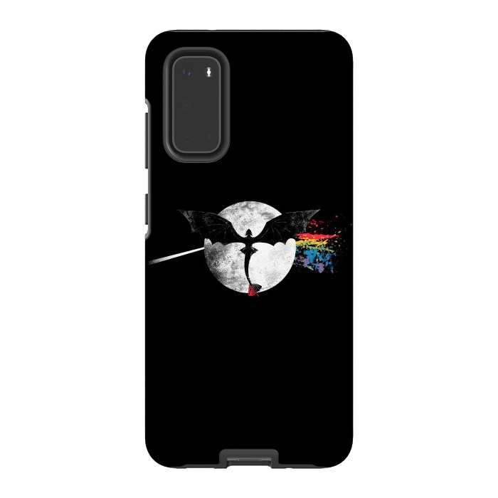 Galaxy S20 StrongFit Dragon Side of the Moon Cute Funny Gift by eduely