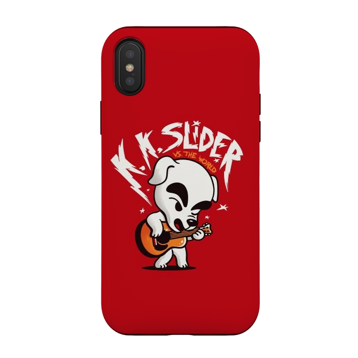 iPhone Xs / X StrongFit K. K. Slider vs. The World by eduely