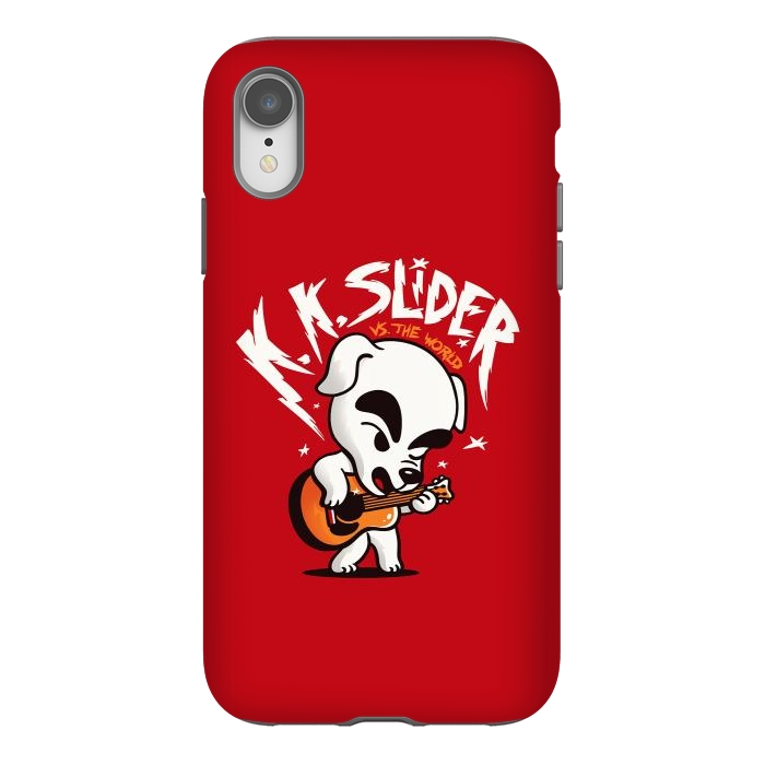 iPhone Xr StrongFit K. K. Slider vs. The World by eduely