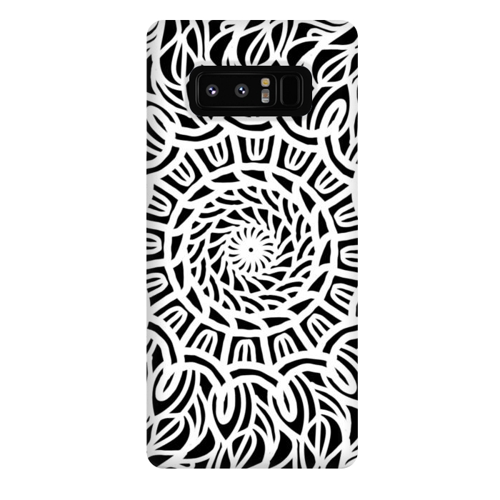 Galaxy Note 8 StrongFit White Monday  by Josie