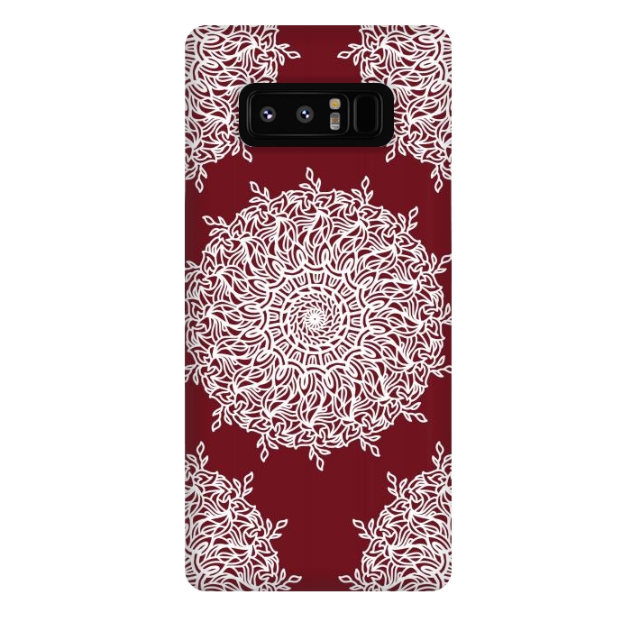 Galaxy Note 8 StrongFit Red drama by Josie