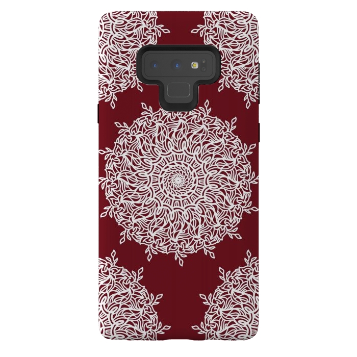 Galaxy Note 9 StrongFit Red drama by Josie