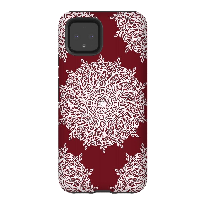 Pixel 4 StrongFit Red drama by Josie