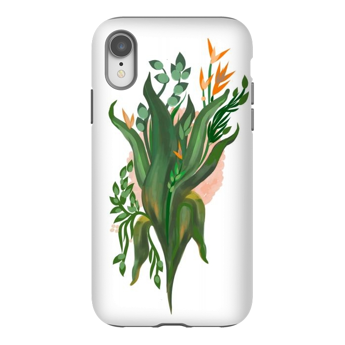 iPhone Xr StrongFit Tropical Orchid by Josie