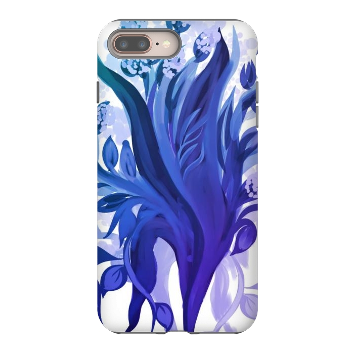 iPhone 7 plus StrongFit Natura Blue by Josie