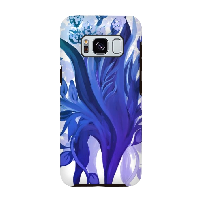 Galaxy S8 StrongFit Natura Blue by Josie