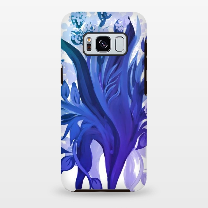 Galaxy S8 plus StrongFit Natura Blue by Josie