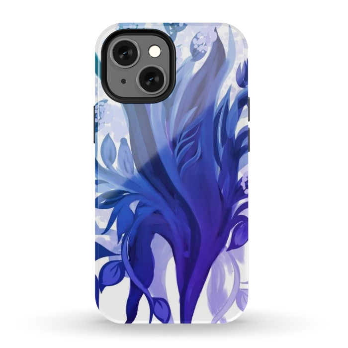 iPhone 12 mini StrongFit Natura Blue by Josie