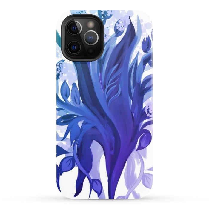 iPhone 12 Pro StrongFit Natura Blue by Josie