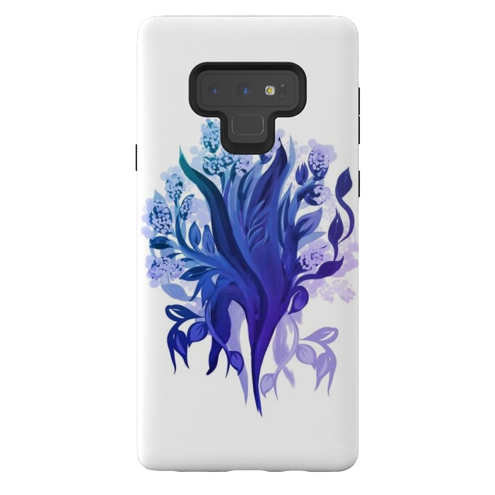 Galaxy Note 9 StrongFit Orchida Blue by Josie