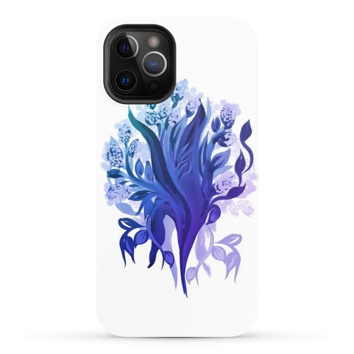 iPhone 12 Pro StrongFit Orchida Blue by Josie