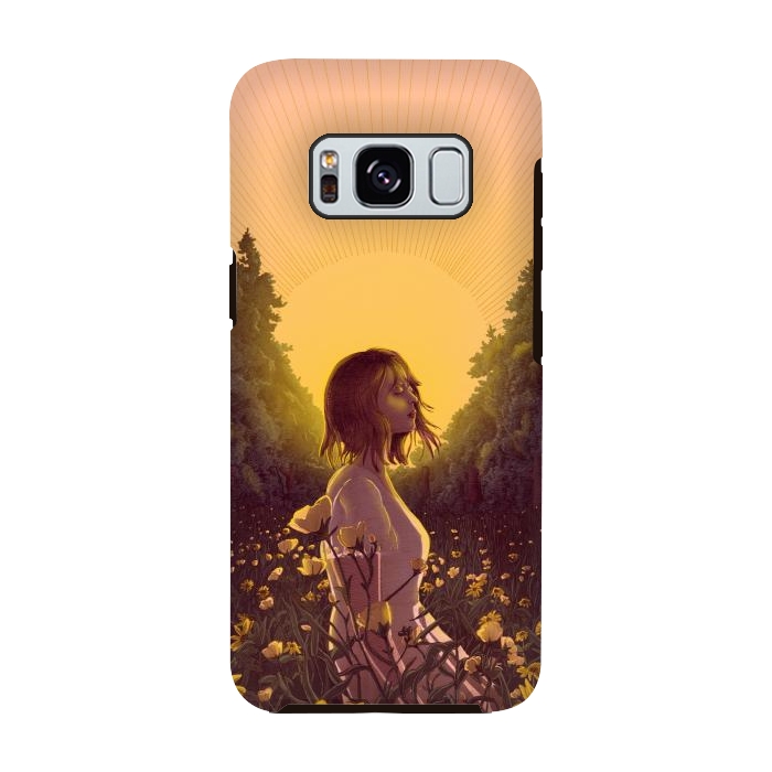 Galaxy S8 StrongFit Dawn in the Meadow Colour Version by ECMazur 