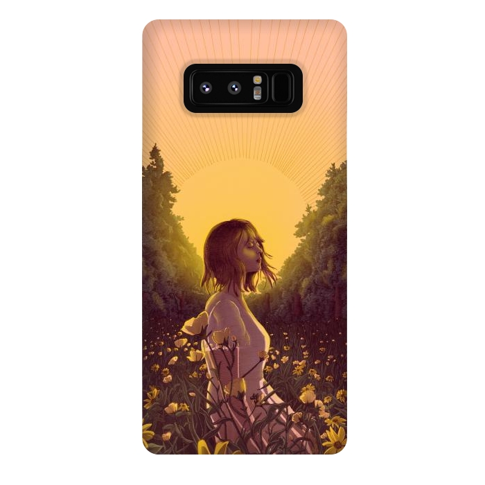 Galaxy Note 8 StrongFit Dawn in the Meadow Colour Version by ECMazur 