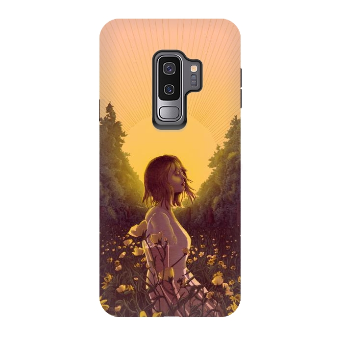 Galaxy S9 plus StrongFit Dawn in the Meadow Colour Version by ECMazur 
