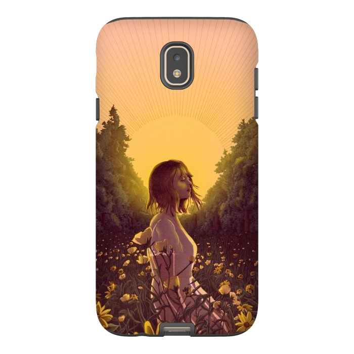Galaxy J7 StrongFit Dawn in the Meadow Colour Version by ECMazur 