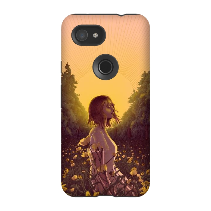 Pixel 3A StrongFit Dawn in the Meadow Colour Version by ECMazur 