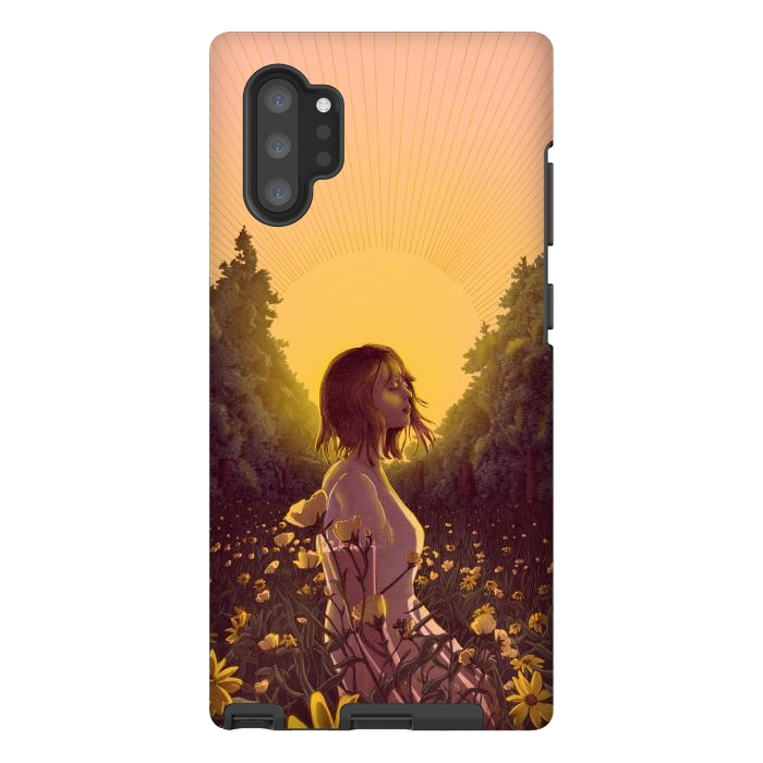 Galaxy Note 10 plus StrongFit Dawn in the Meadow Colour Version by ECMazur 