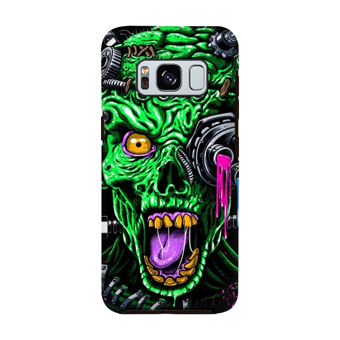 Galaxy S8 StrongFit Futuristic zombie by Alberto