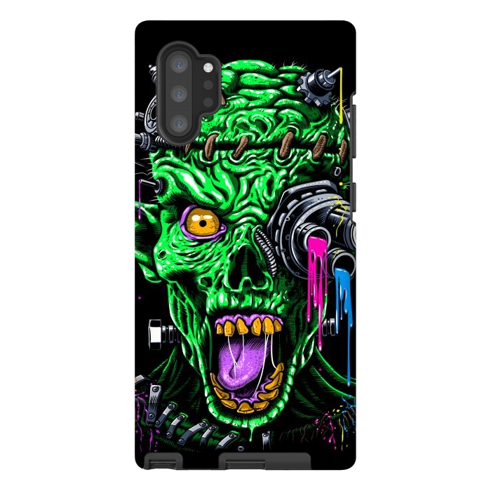 Galaxy Note 10 plus StrongFit Futuristic zombie by Alberto